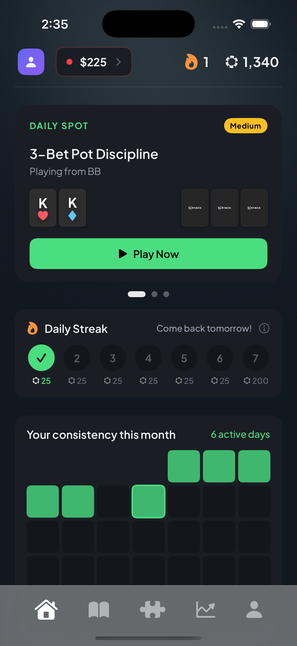 Stack Poker app